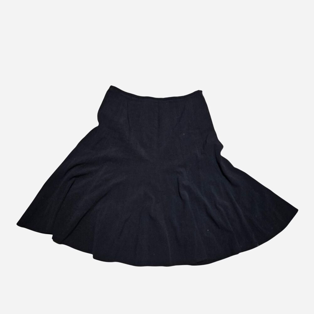 vintage whimsigoth witchy black midi skirt